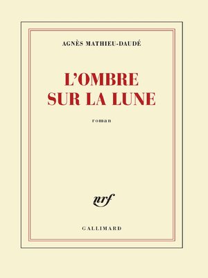 cover image of L'ombre sur la lune
